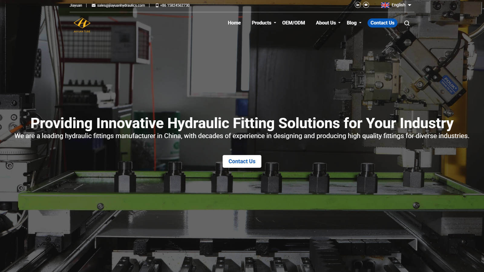 yuyao jiayuan hydraulic fitting factory